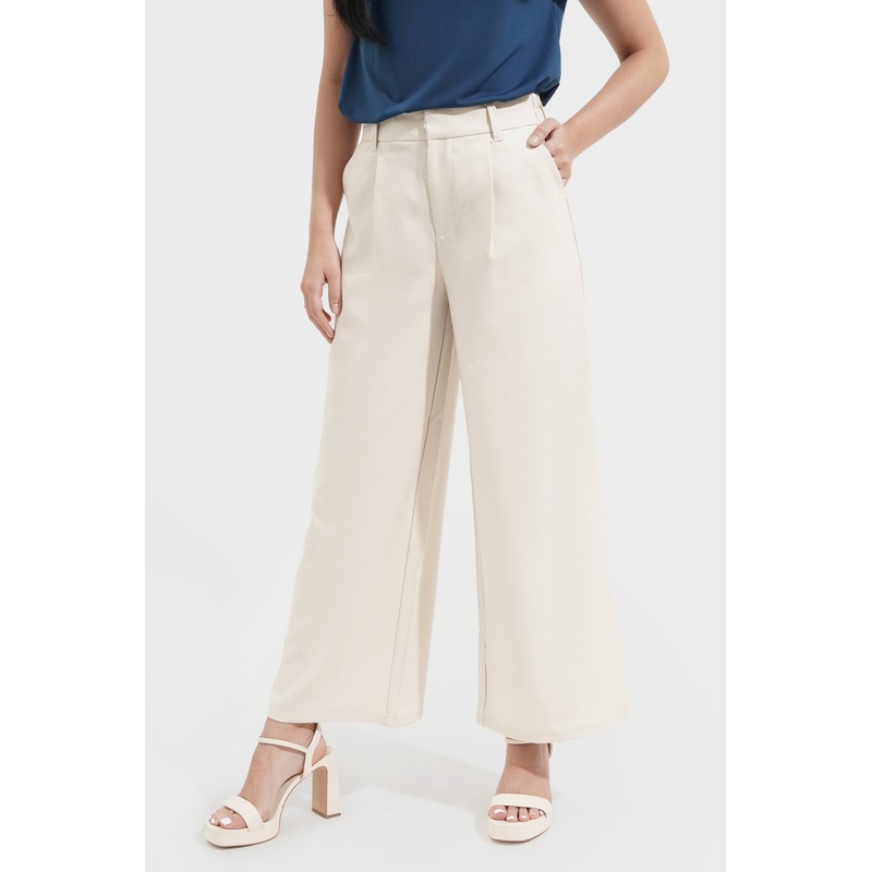 Ankle Length Cozy Pants Stone Extra Small