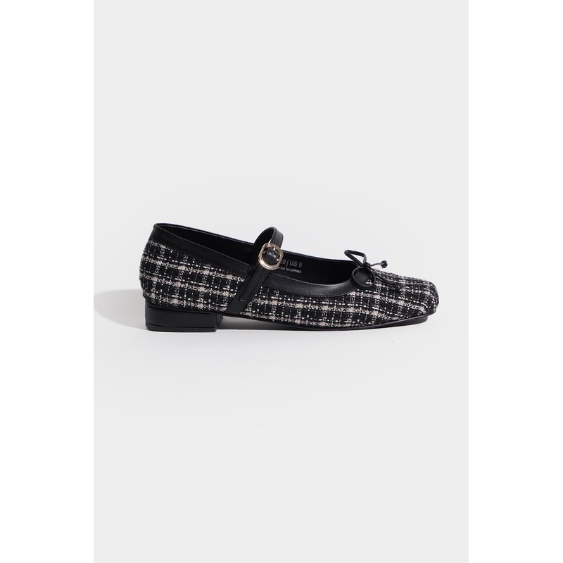 Bow Ballerina Flats Black 5