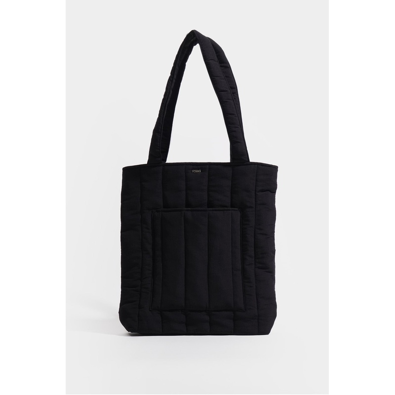 Nylon Padded Laptop Bag Black Free Size