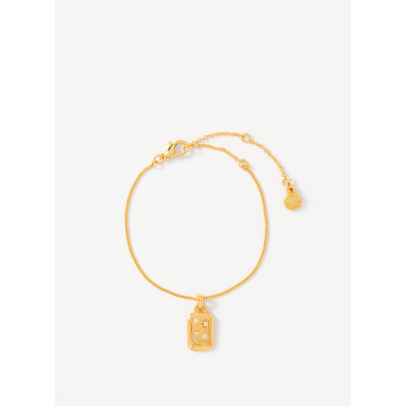 Gold Plated Star Bracelet ONE SIZE