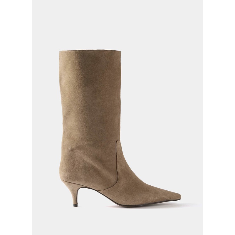 Bode Neutral Suede Calf Boots 3 UK 36 EU
