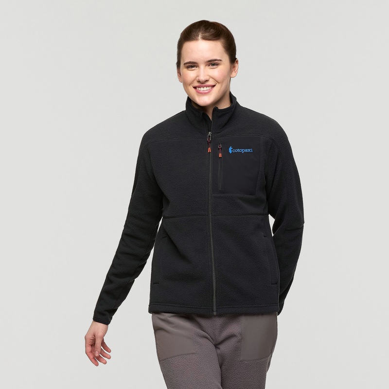 Abrazo Fleece Full-Zip Jacket – Women’s Coffee/Quartz XXS
