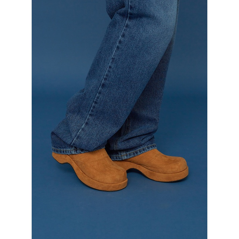 Chunky Boots CG04 Light Beige 230