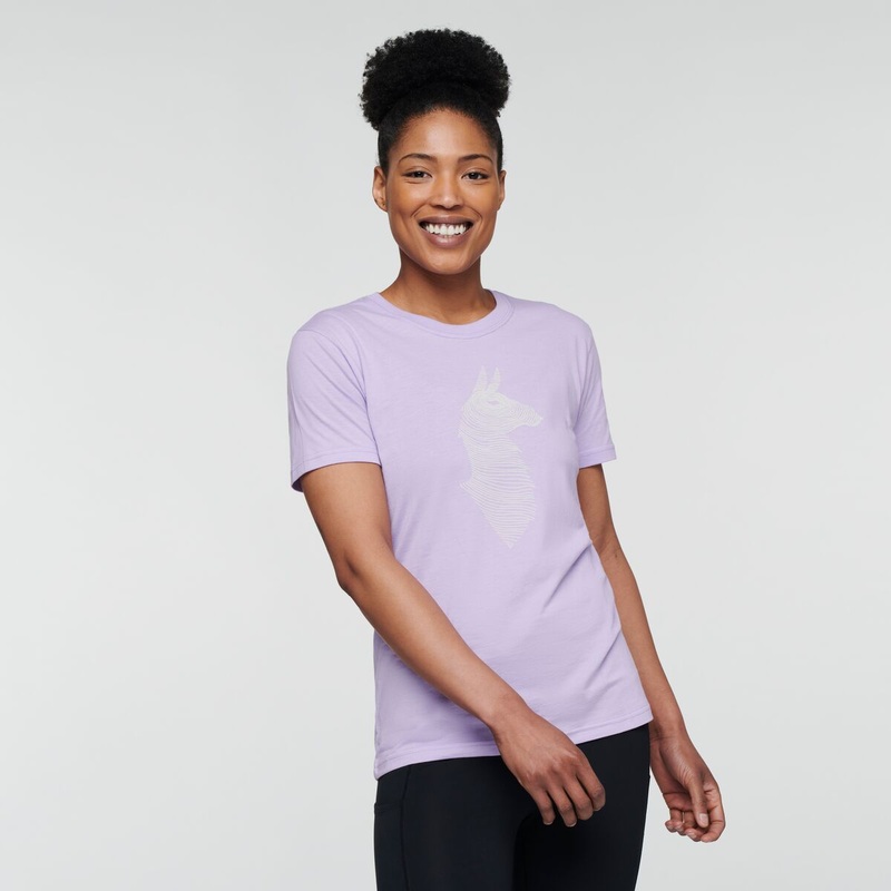 Topo Llama T-Shirt – Women’s Thistle XS