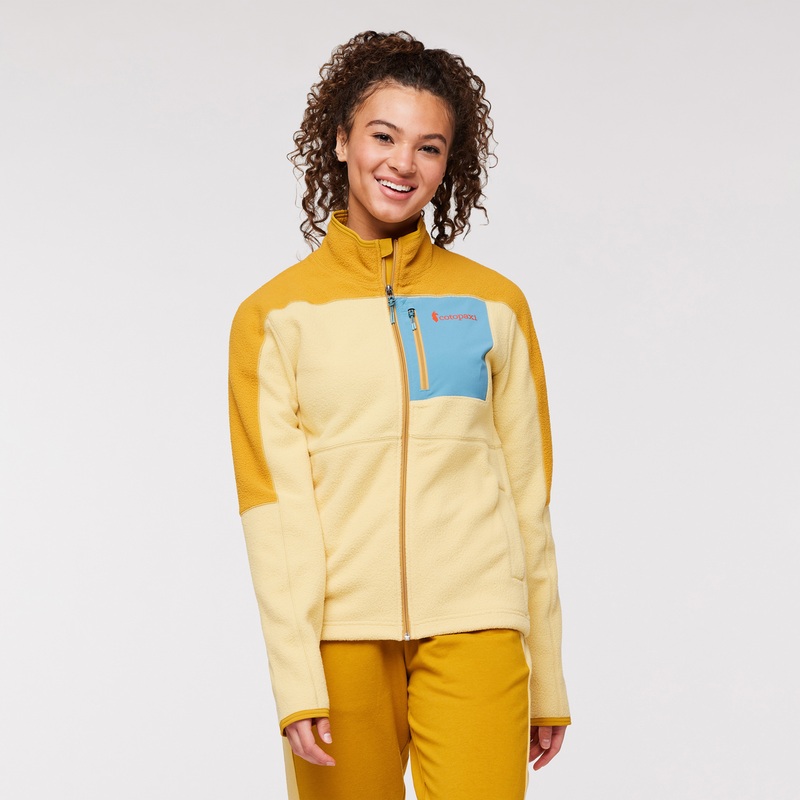 Abrazo Fleece Full-Zip Jacket – Women’s Amber/Wheat XXS