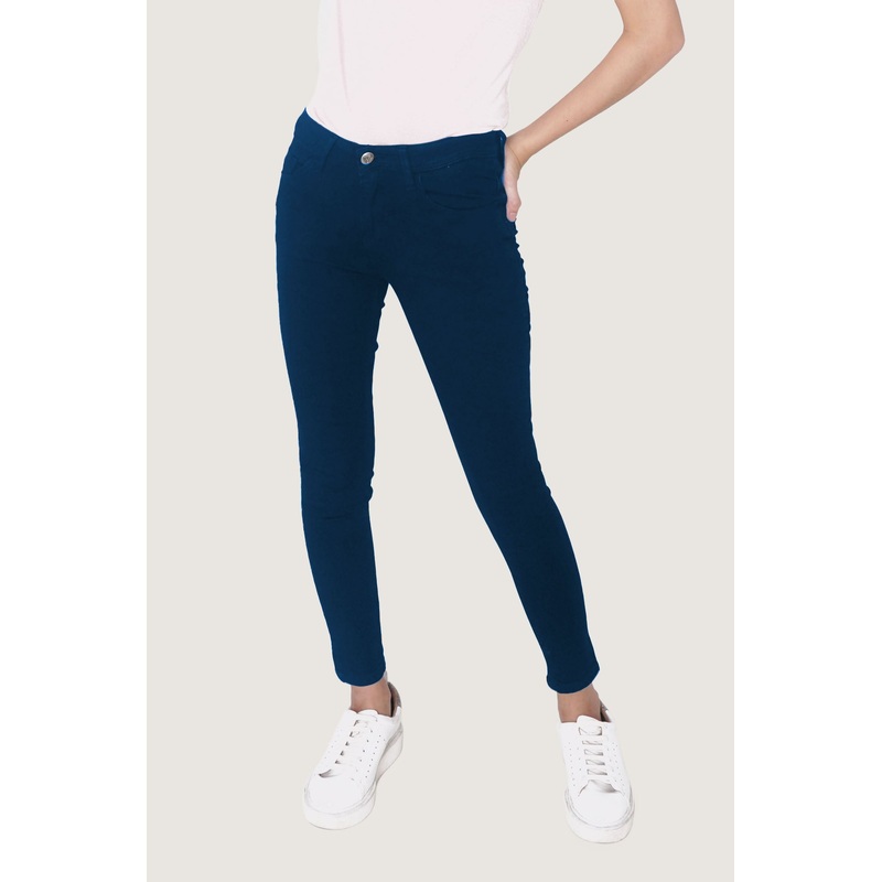 Closet Staples Mid Waist Super Skinny Jeans Blue Extra Small