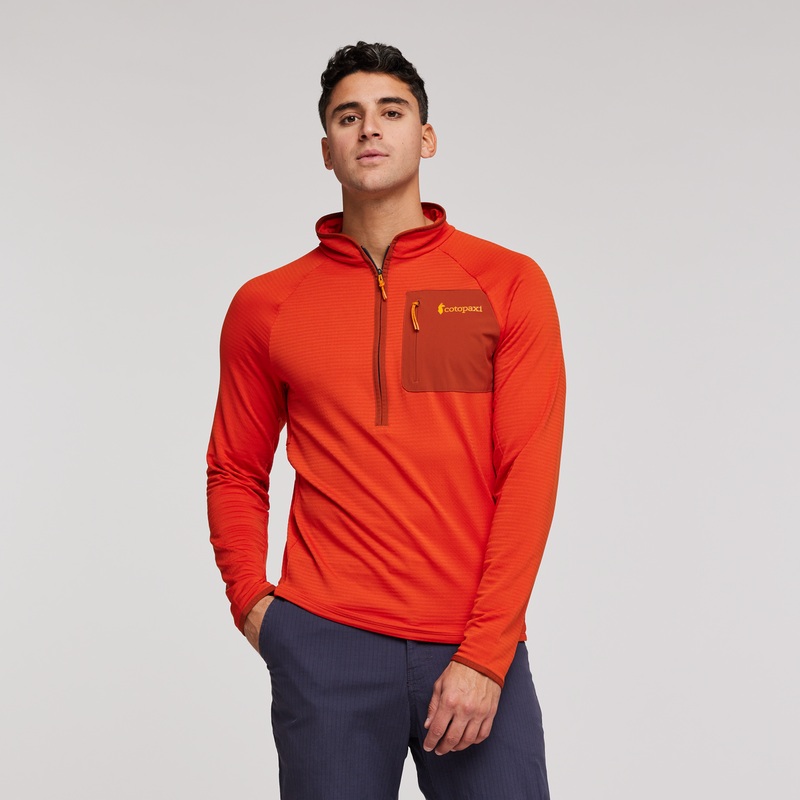 Otero Fleece Half-Zip Pullover – Men’s Canyon S