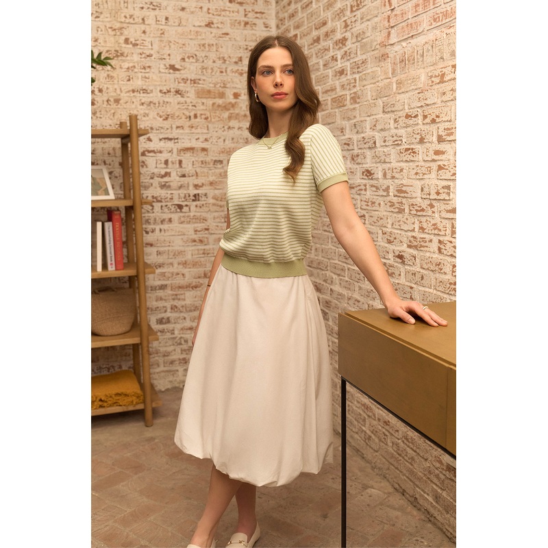 Bubble Skirt Off White Extra Small