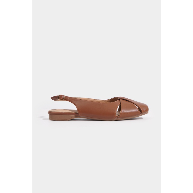 Round Flats Brown 5