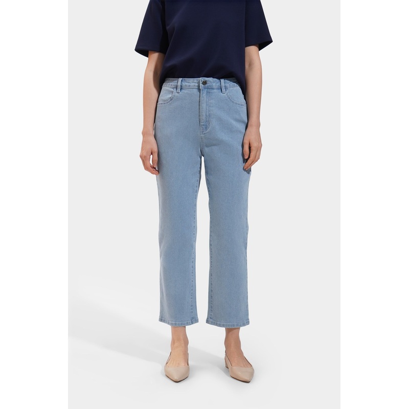 Tapered Jeans Denim Blue Waist 26