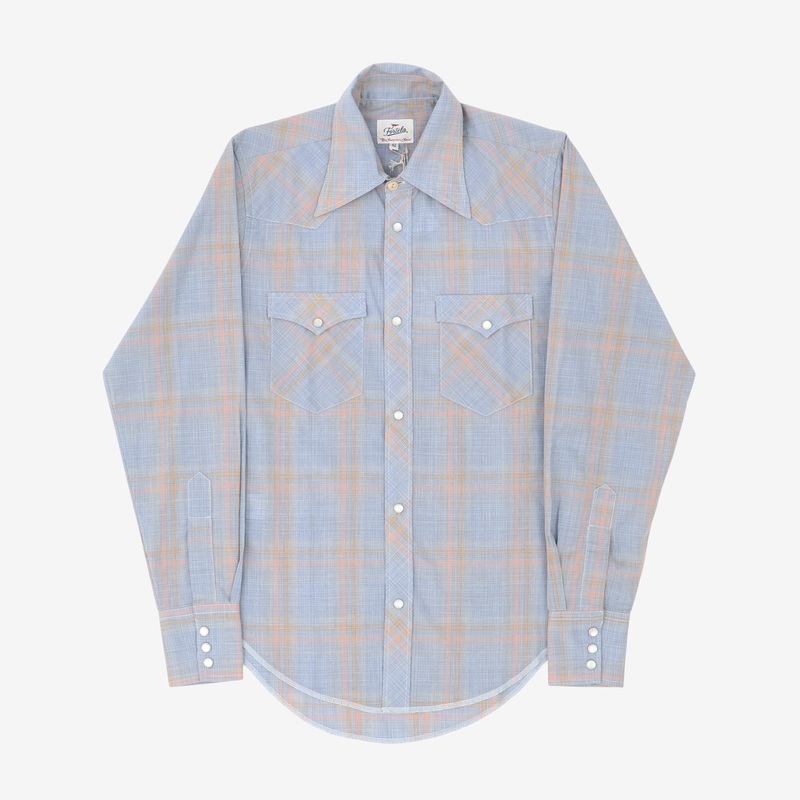 Yellowstone Plaid Shirt S Blue
