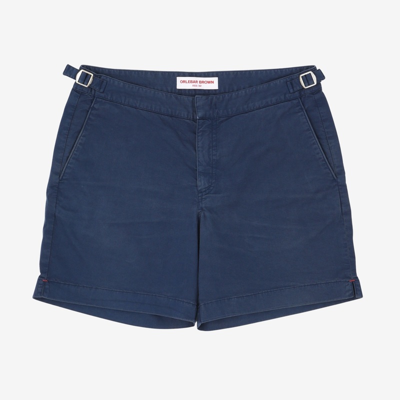 Bulldog Stretch Shorts 32 Blue