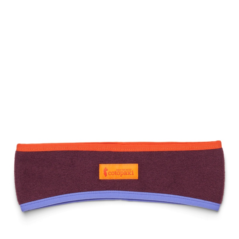 Teca Fleece Headband Amber