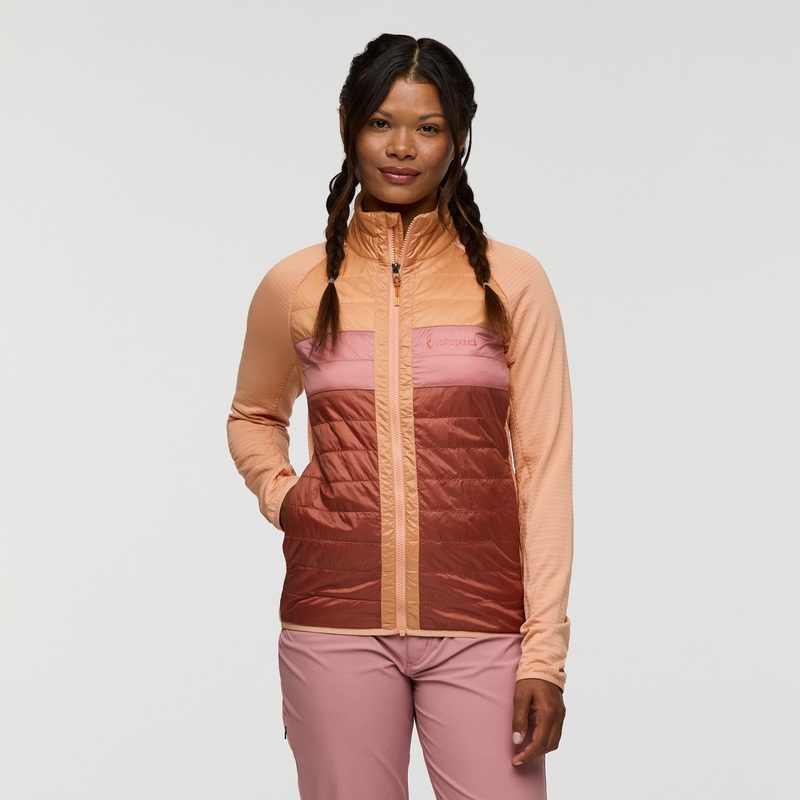 Capa Hybrid Insulated Jacket – Women’s Apricot/Faded Brick XS