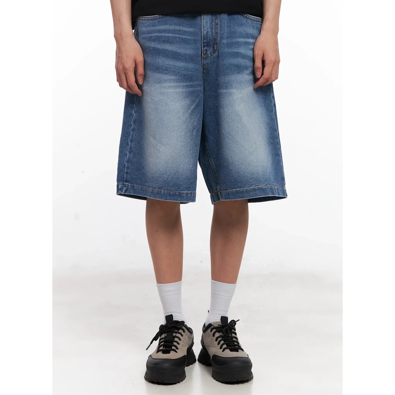 Men’s Casual-Fit Jorts IL501 Blue S