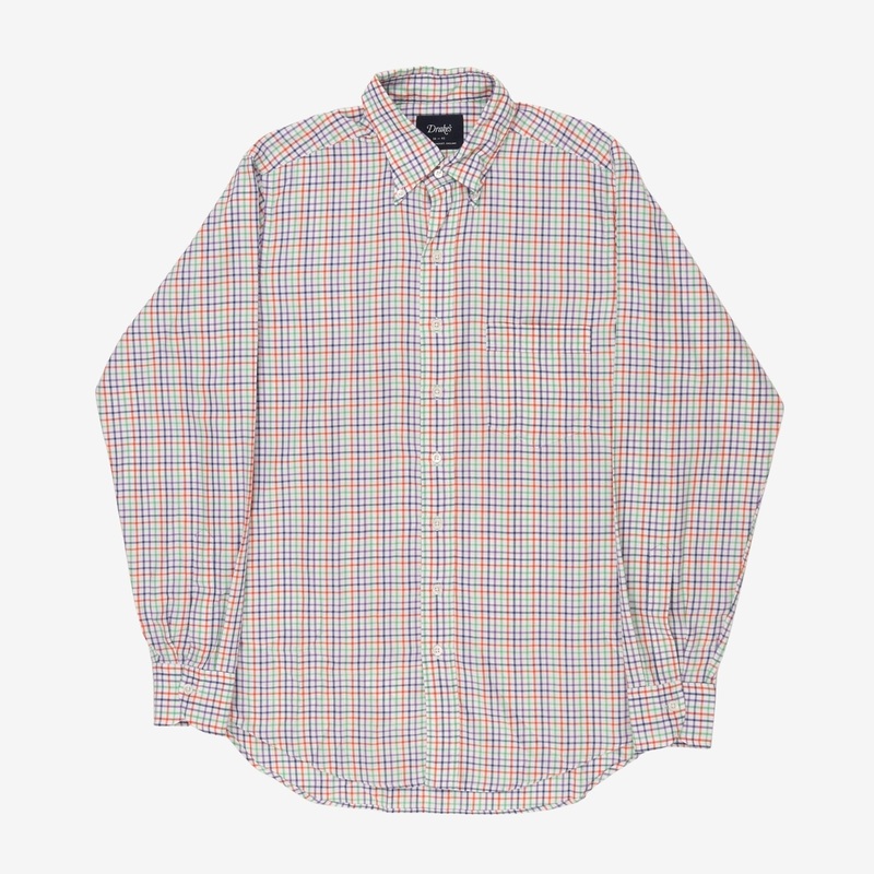 BD Check Shirt 16-41 White