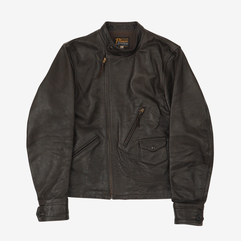 D-Pocket Leather Jacket XL / 42 Black