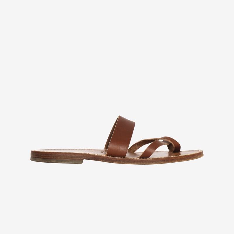 Egyptian Leather Sandal EU 43 Brown