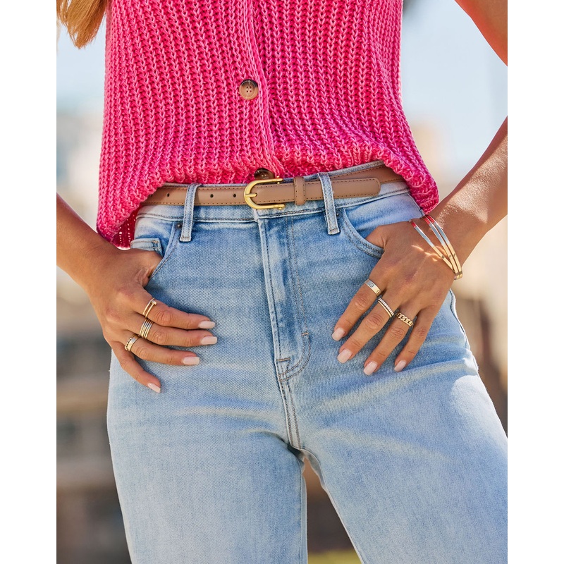 Mareana Standard Belt Tan O/S