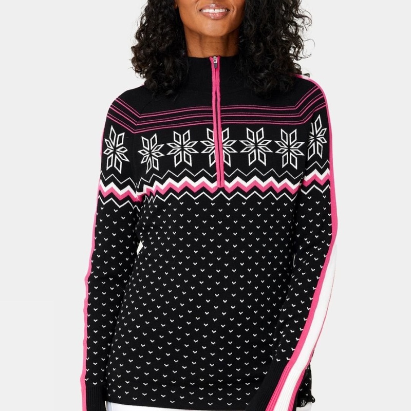 Krimson Klover Womens Snowhut Sweater