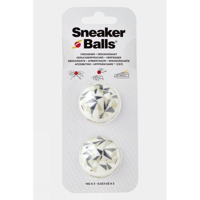 Sneaker Balls Edgy Shoe Freshener Balls – White