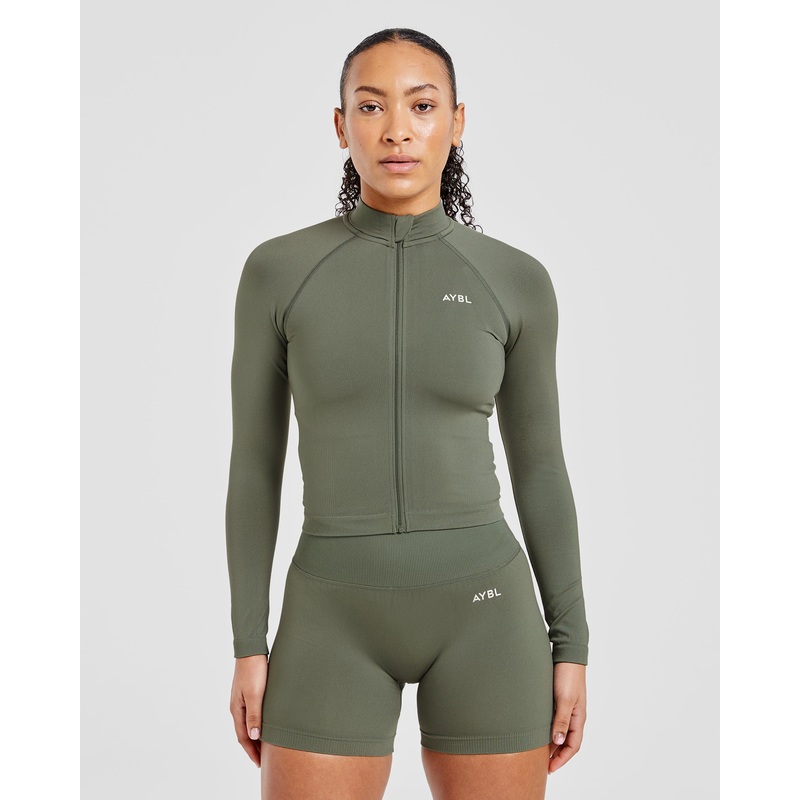 Adapt Seamless Jacket – Green XS
