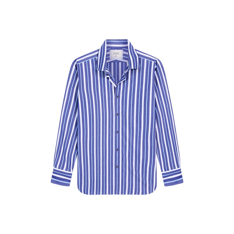 Archie Shirt Blue Navy 36