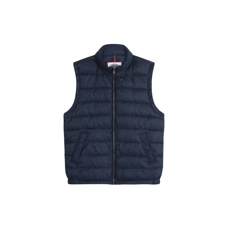 Bolten Check Gilet Navy Check XS