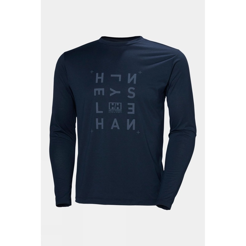 Helly Hansen Mens Skog Graphic Long Sleeve T-Shirt