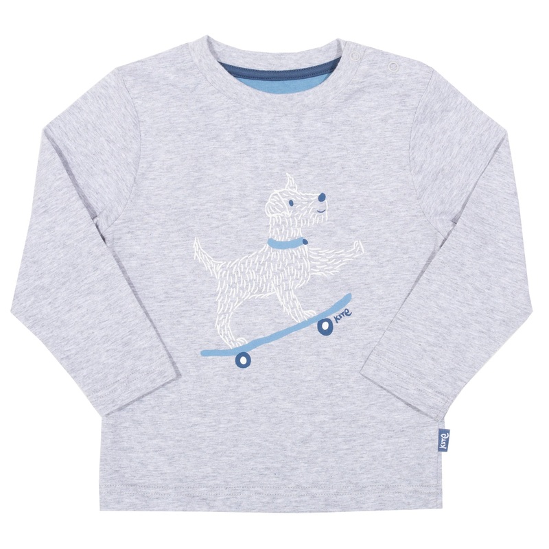 Skater pup t-shirt 0-3 months