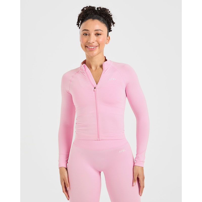 Adapt Seamless Jacket – Spring Pink XS