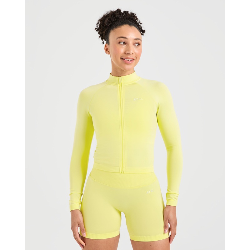 Adapt Seamless Jacket – Spring Yellow XS