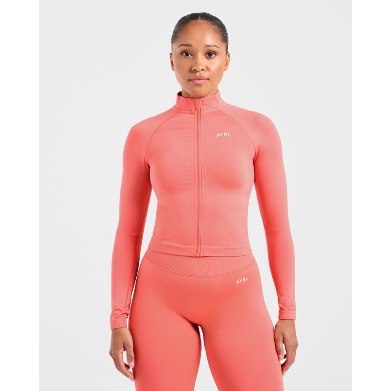 Adapt Seamless Jacket – Summer Peach XS