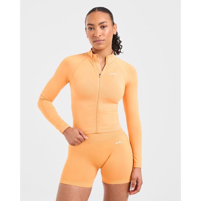 Adapt Seamless Jacket – Bright Orange XS