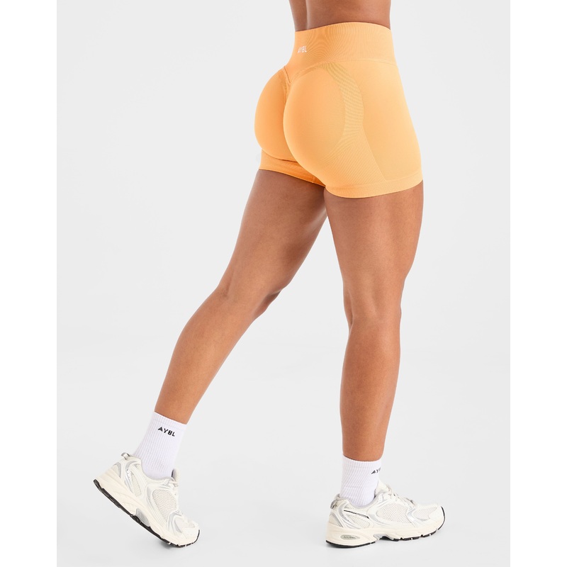 Adapt Seamless Shorts – Bright Orange XS