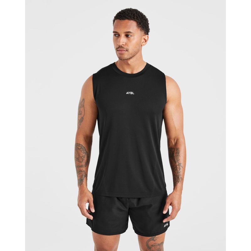 Attain Seamless Vest – Black XS