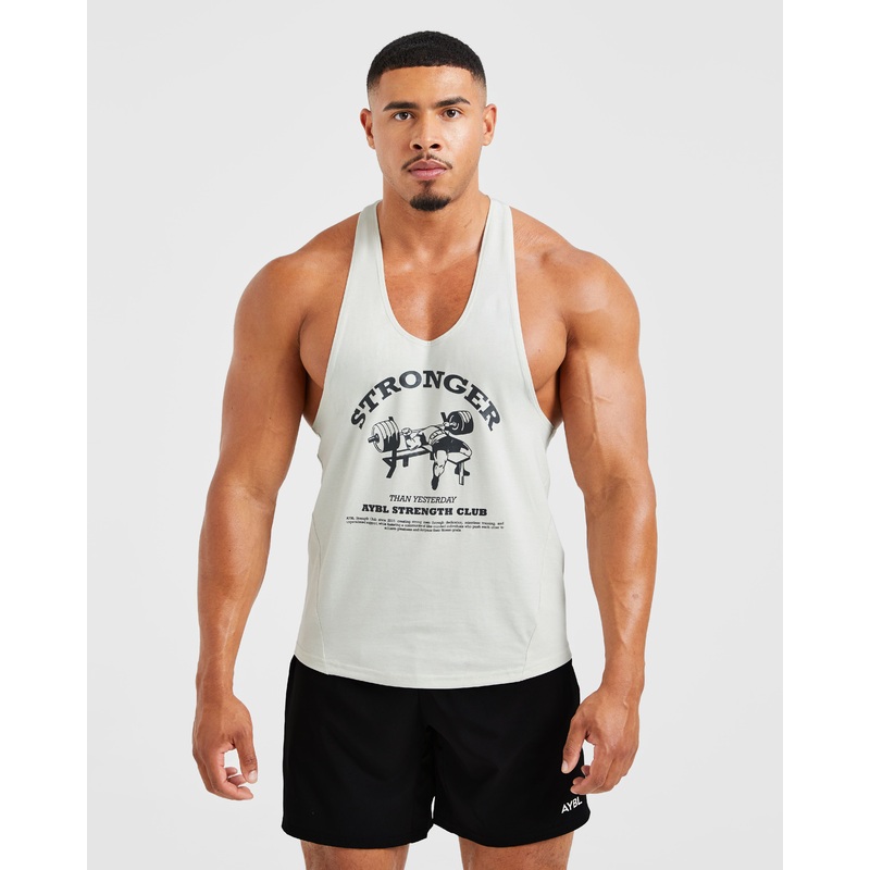 Bench Press Stringer – Muted Mint XS