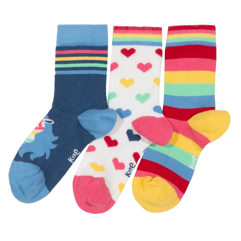 Rainbow zebra socks 0-6 months