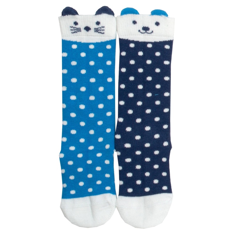 2 pack dot socks Newborn-3 months