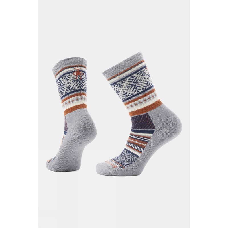 Smartwool Mens Everyday Fair Isle Sweater Crew Socks