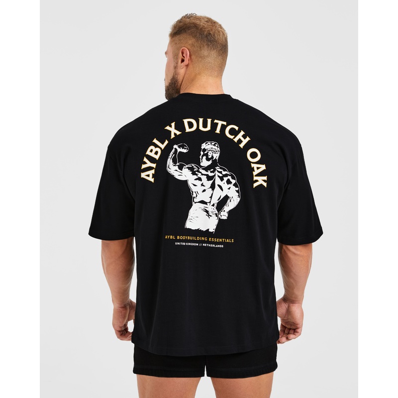 Wesley Vissers X Dutch Oak Oversized T Shirt – Black/White XS