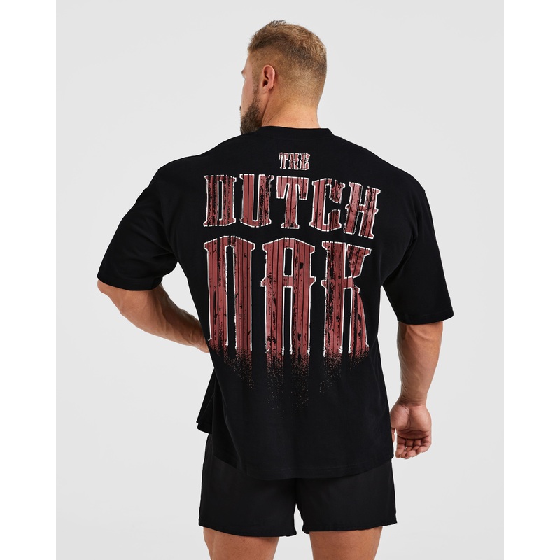 Wesley Vissers X The Dutch Oak Oversized T Shirt – Black XS