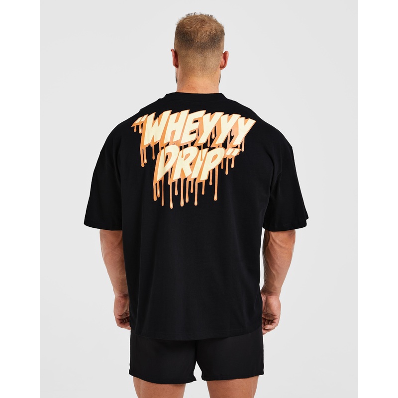 Wesley Vissers X Wheyyy Drip Oversized T Shirt – Black XS