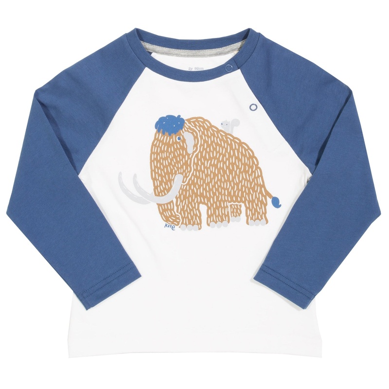 Woolly mammoth t-shirt 0-3 months