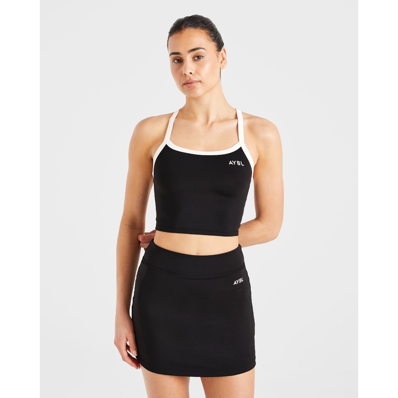 Courtside Tank Top – Black XS