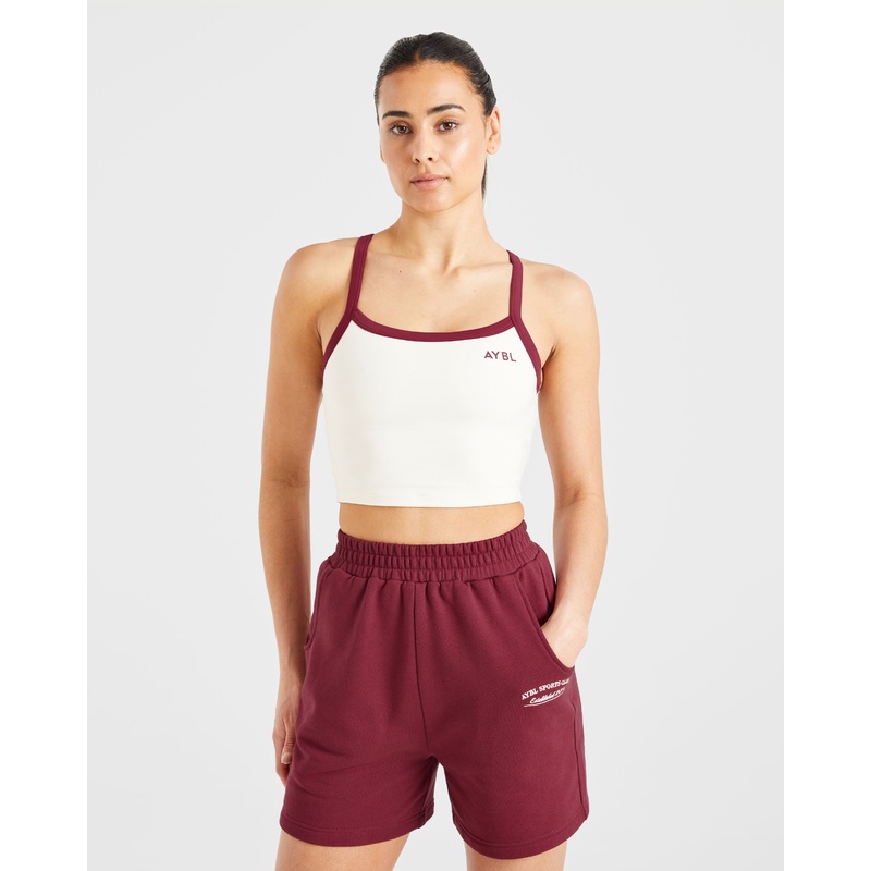 Courtside Tank Top – Off White XS