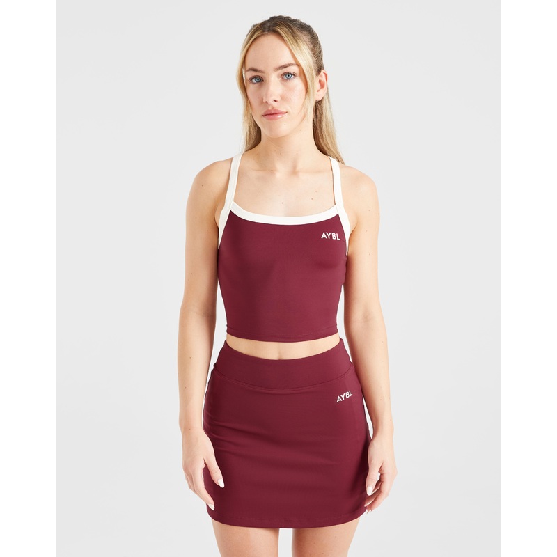 Courtside Tank Top – Summer Cherry XS