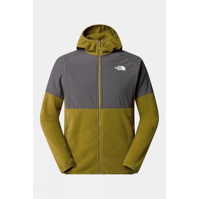 The North Face Mens Glacier Heavyweight Hooded Fleece Jacket
