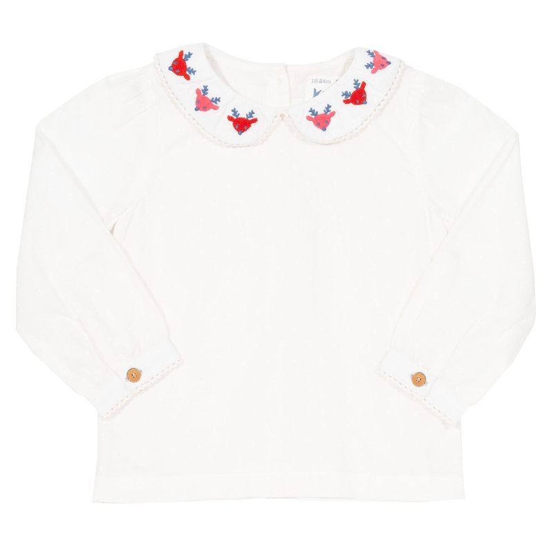 Reindeer blouse 0-3 months