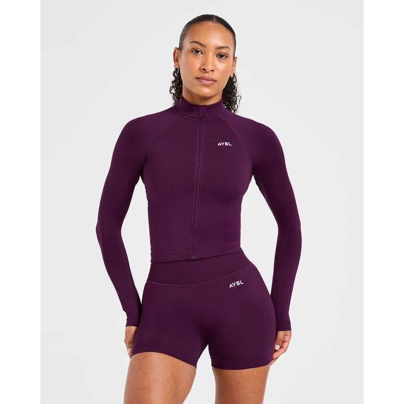 Adapt Seamless Jacket – Midnight Plum XS